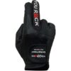 Black Ever-Bright Premium Leather Golf Gloves with OptiColors design for enhanced grip and style.