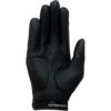 Black Ever-Bright Premium Leather Golf Gloves with OptiColors design for enhanced grip and style.